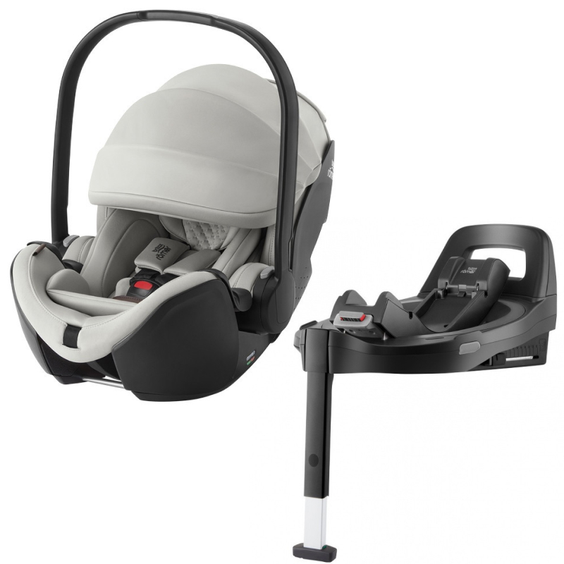 Набор автокресло Britax Roemer Baby-Safe Pro LUX + база Vario Base 5Z Linen Grey