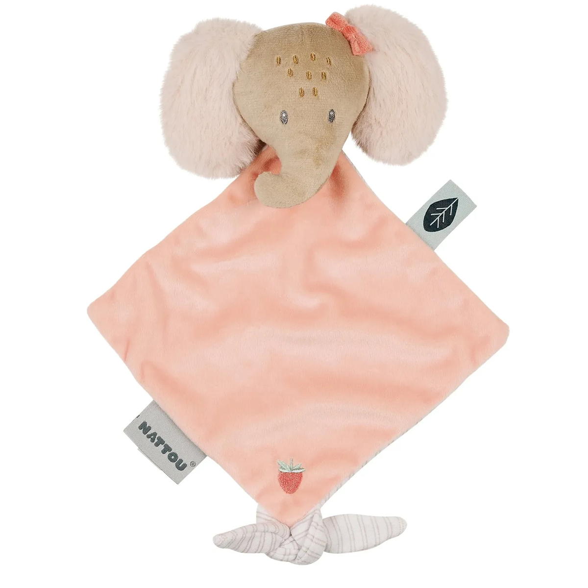 Игрушка мягкая Nattou Doudou малая Flo, Ernest & Oli Слоник 682039