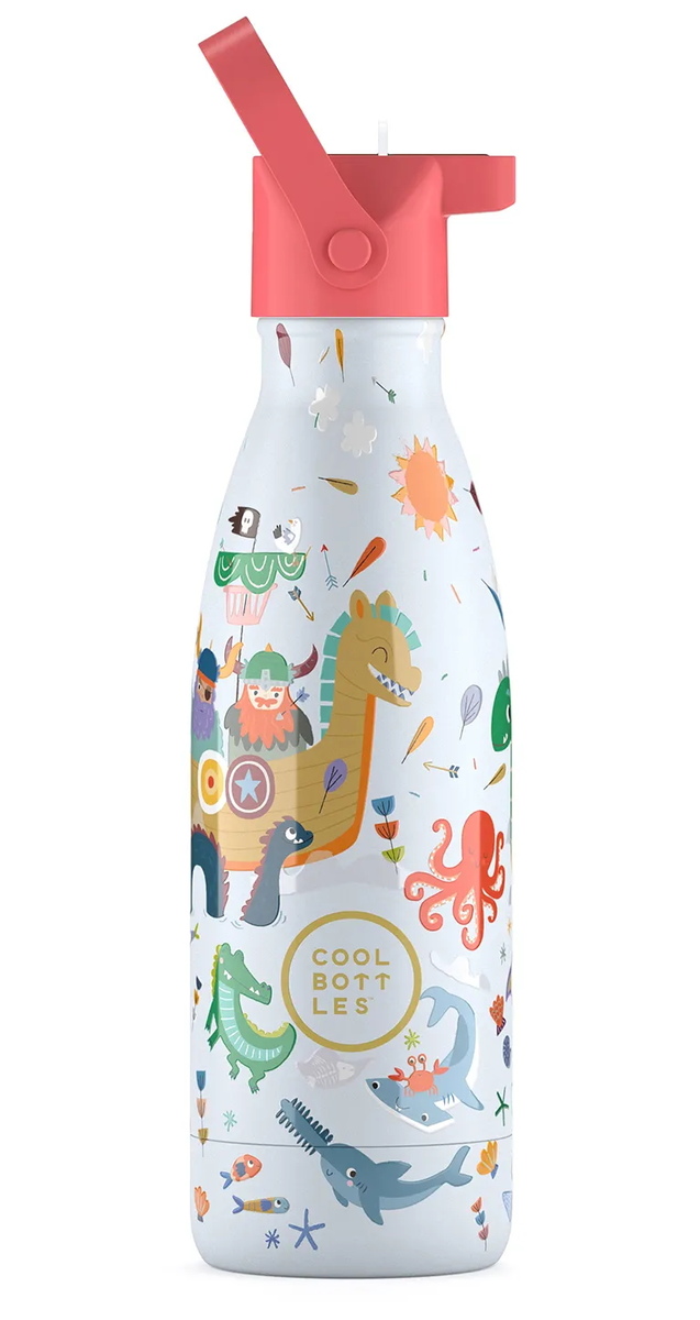 Термос–термобутылка Cool Bottles Kids серия Playland Brave Vikings 350 мл