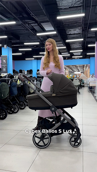 Обзор коляски для новорожденного Cybex Balios S Lux