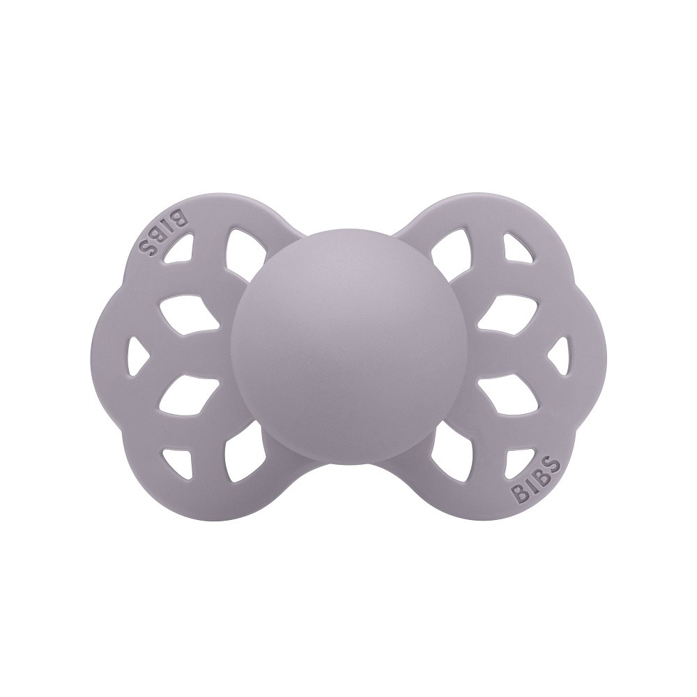 Пустышка силиконовая Bibs Infinity Anatomical, 0+ 421303 Fossil Grey