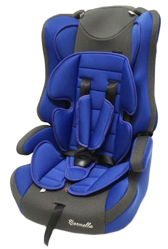 Автокресло-бустер Carmella RF 513 9-36кг 10 deep blue-black dot