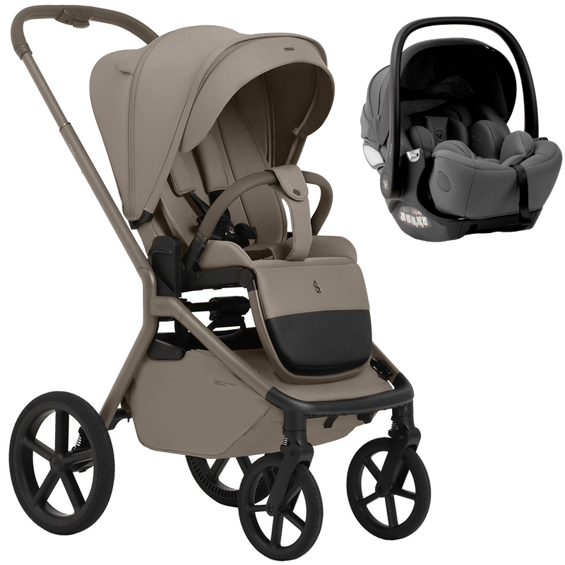 Прогулочная коляска Sweet Baby SBL Orso + автокресло Premier Grey Beige Neo