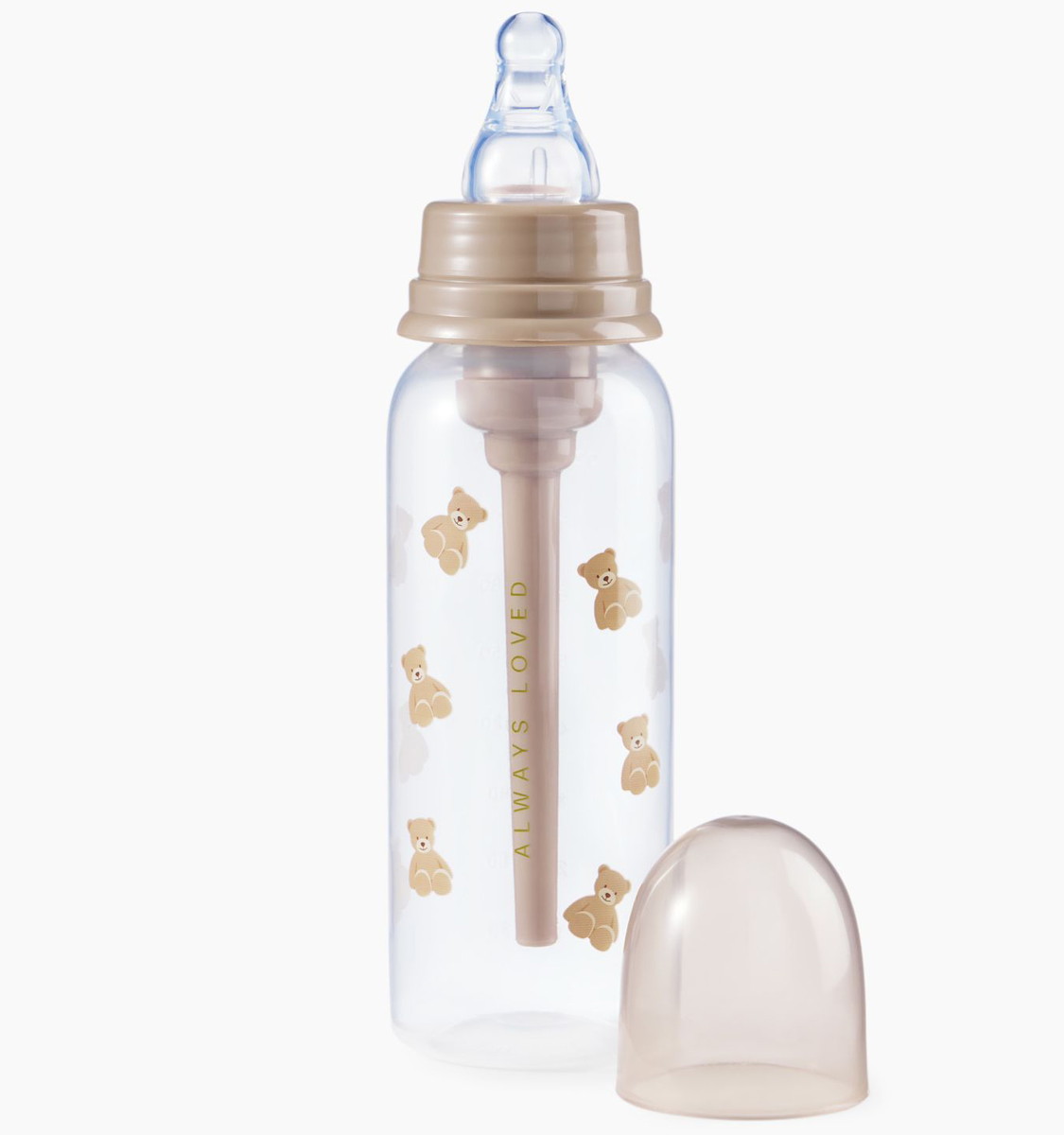 Бутылочка антиколиковая Happy Baby с силиконовой соской 250 мл 10015 Teddy