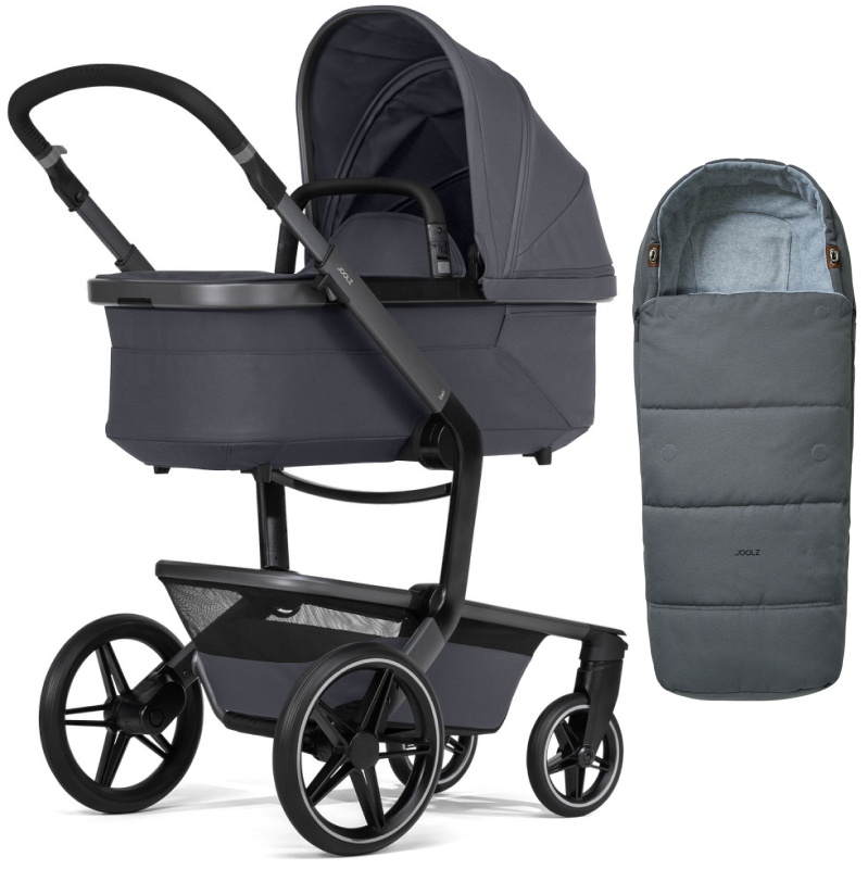 Детская коляска Joolz Day 5 2 в 1 + конверт в подарок Stone grey