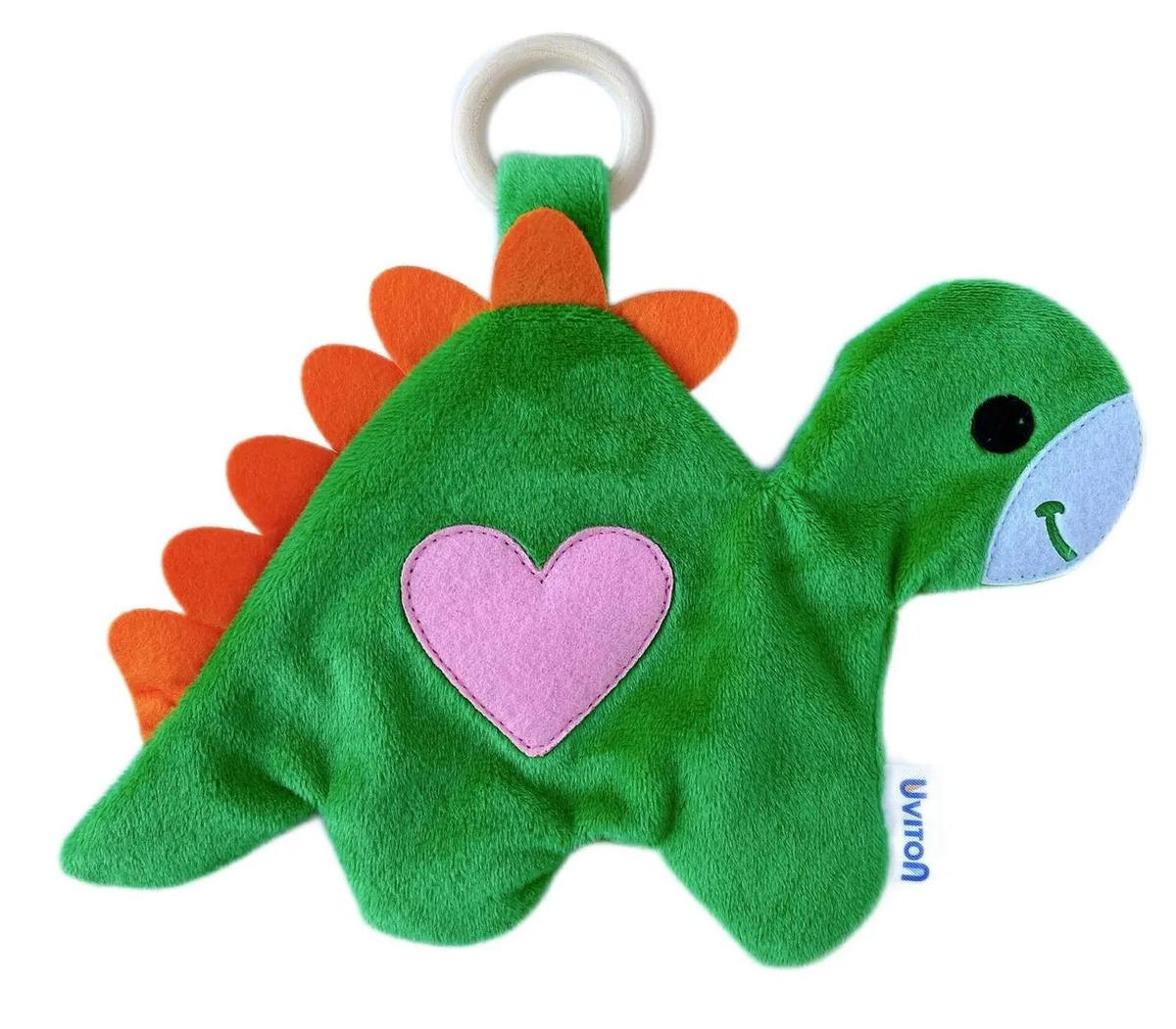 Развивающая игрушка-шуршалка Uviton Динозаврик 2302005 зеленый