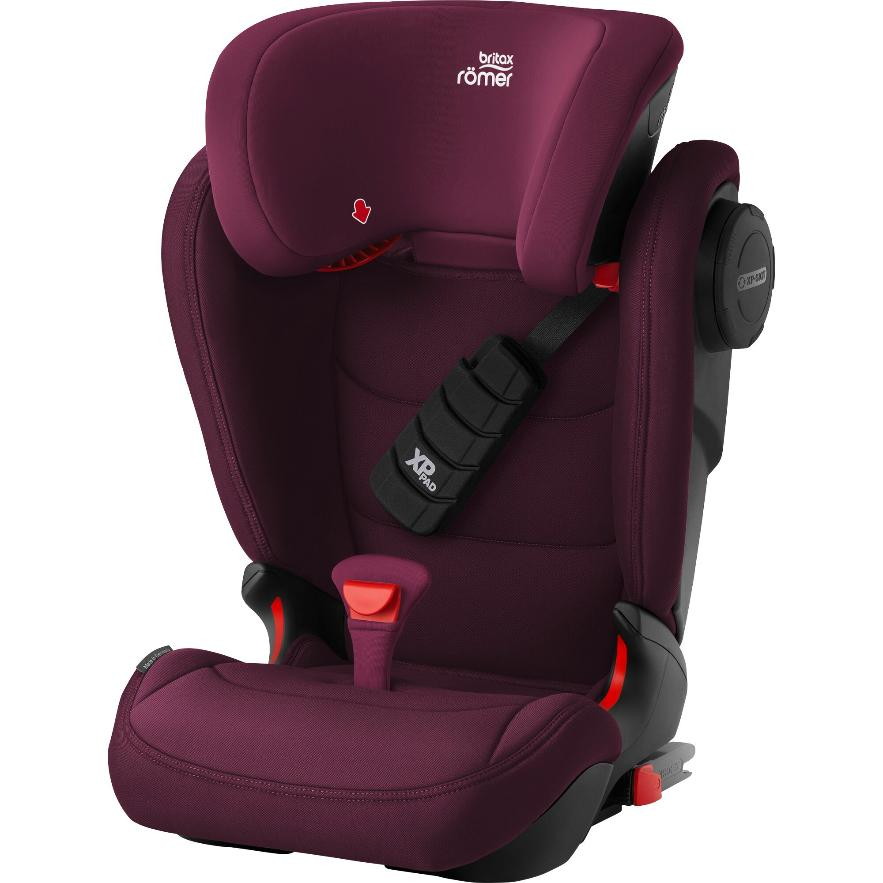 Автокресло Britax Roemer Kidfix III S Burgundy Red Trendline