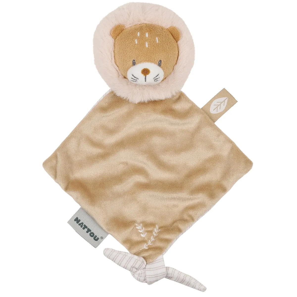 Игрушка мягкая Nattou Doudou малая Flo, Ernest & Oli Лев 682046