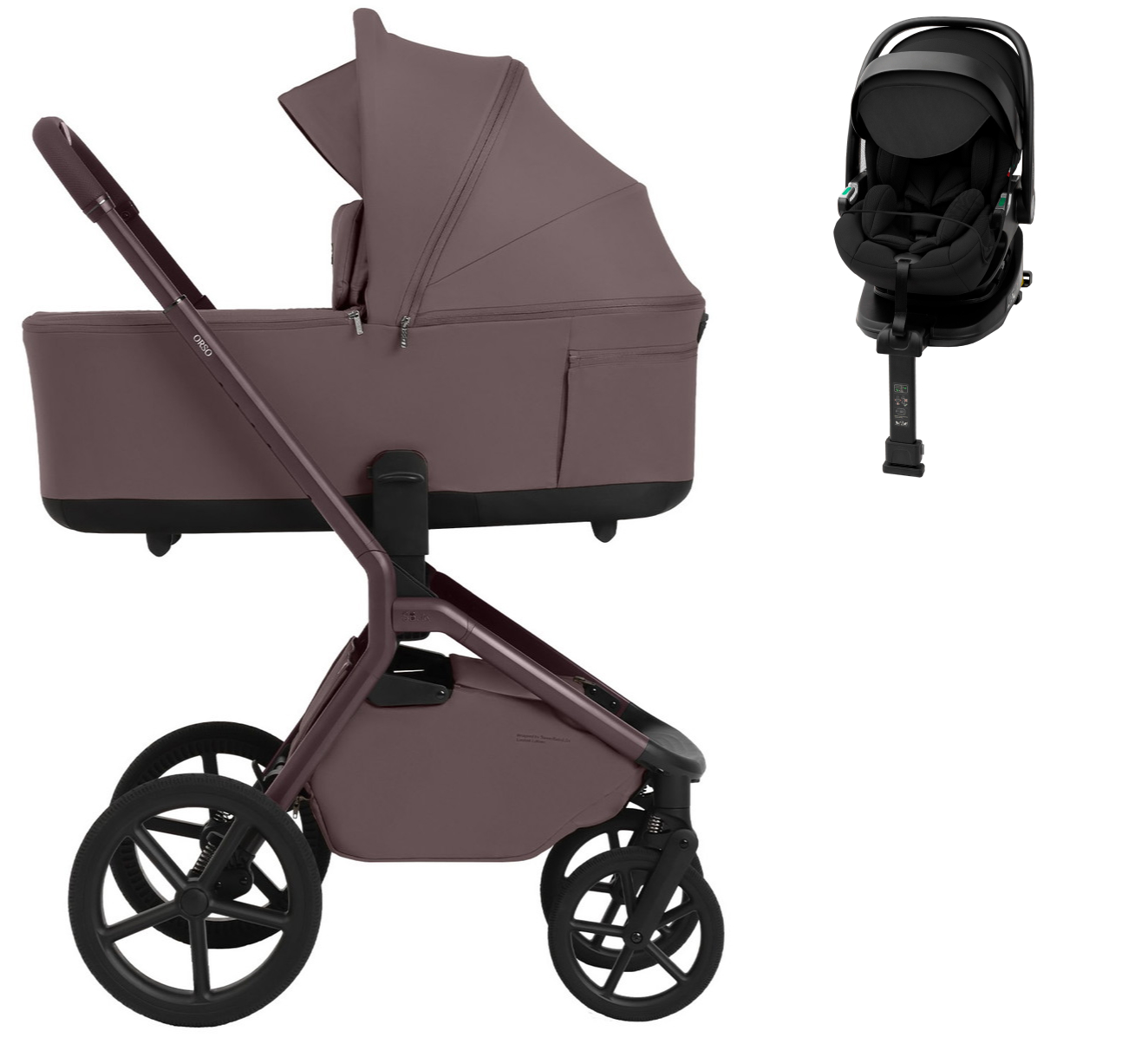 Коляска 3 в 1 Sweet Baby SBL Orso New + автокресло Premier Plus Black Mokka