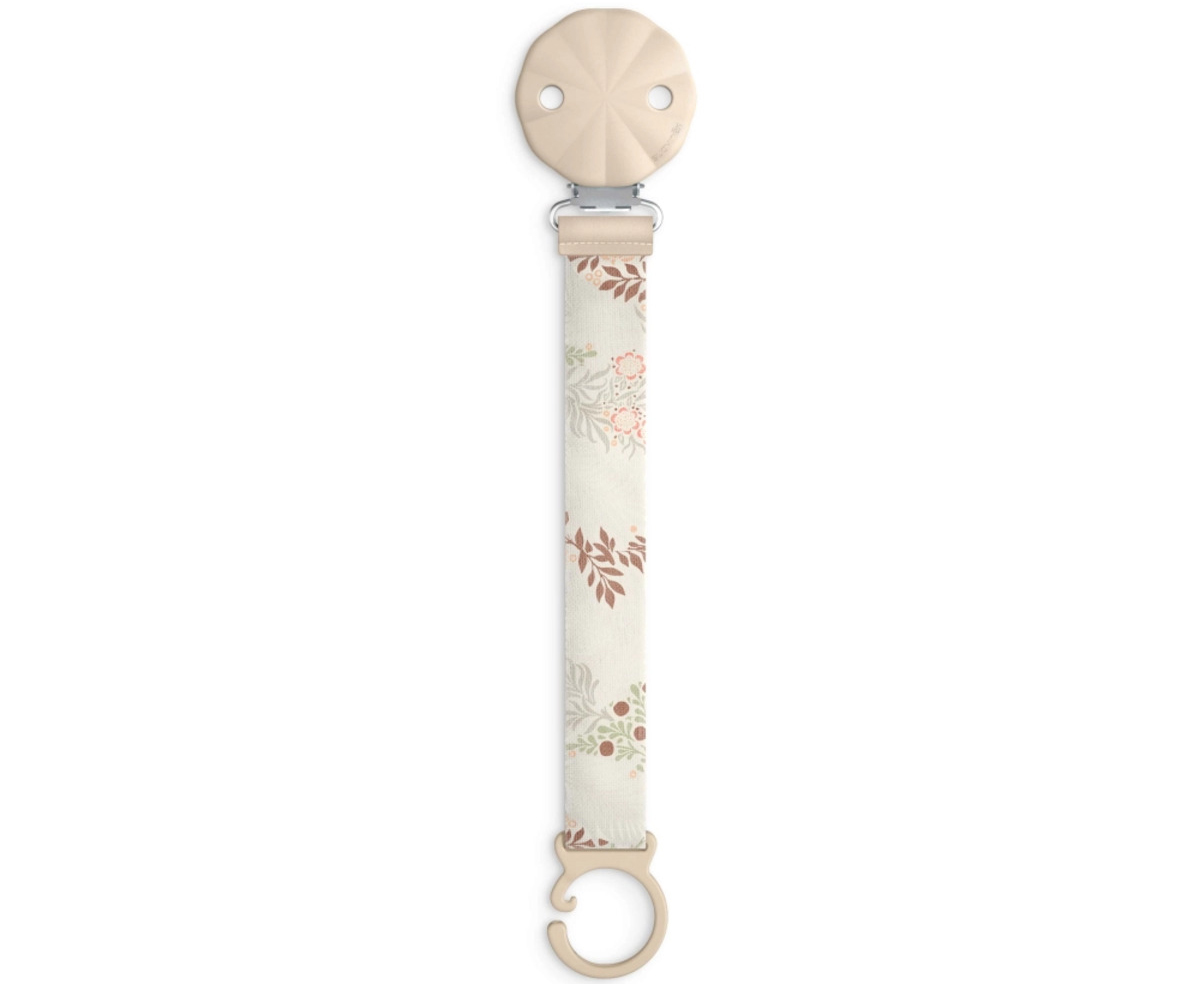 Клипса c лентой для пустышки Suavinex Poetry 403000 BEIGE