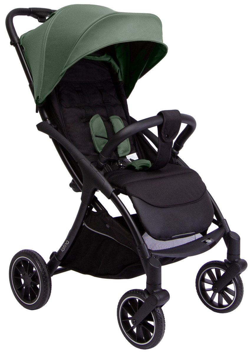 Детская прогулочная коляска Peppy Latina forest green зеленая