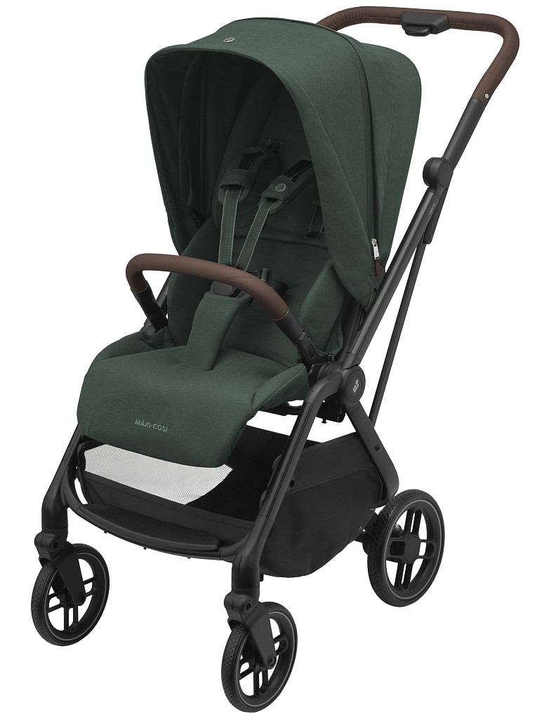 Детская прогулочная коляска Maxi-Cosi Leona² большие колеса 1204403110 Twillic Green зеленый