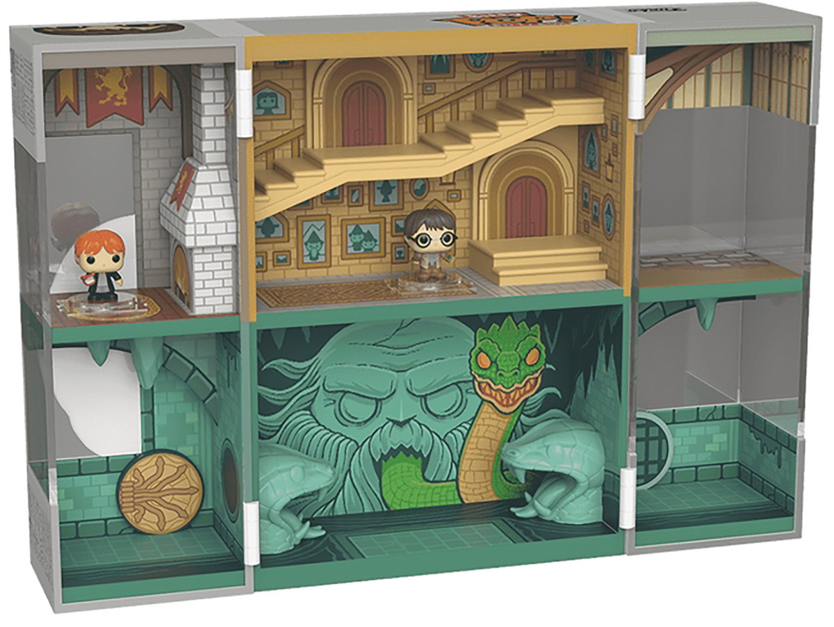 Набор Funko Bitty POP! Bitty Box Harry Potter Hogwarts Castle +2 Bitty POP! Harry+Ron 85533
