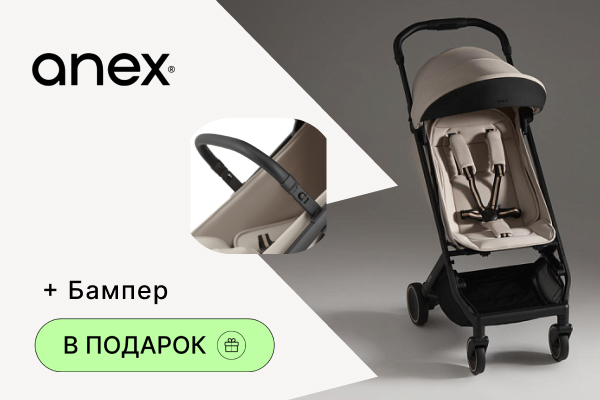 Подарок при покупке прогулочной коляски Anex Air-X2