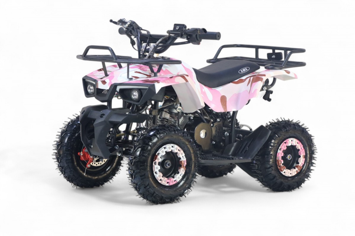 Детский квадроцикл RiverToys TIGER TIGER-PINK-CAMOUFLAGE/розовый камуфляж