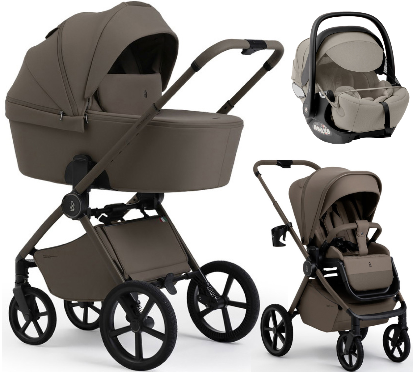 Коляска 3 в 1 Sweet Baby SBL Elegante Pro + автокресло Premier Begie Beige