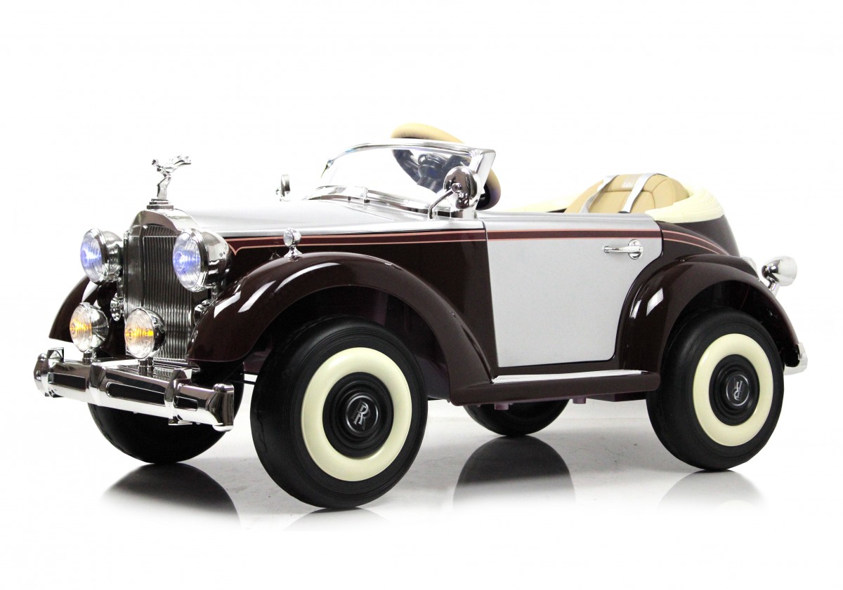Детский электромобиль RiverToys Rolls-Royce E444EE красный глянец
