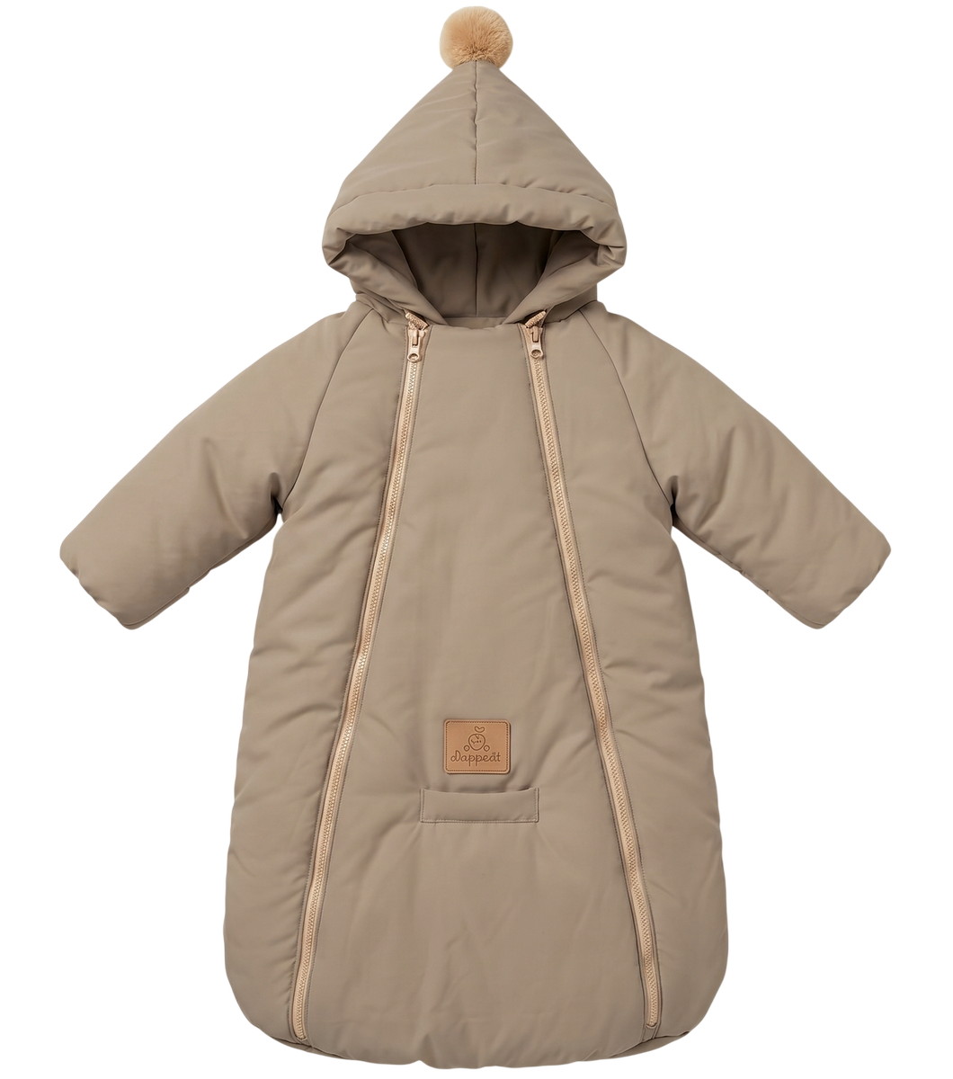 Конверт зимний Lappetti Classic с ручками К3034 ЧЗ 04 бежевый