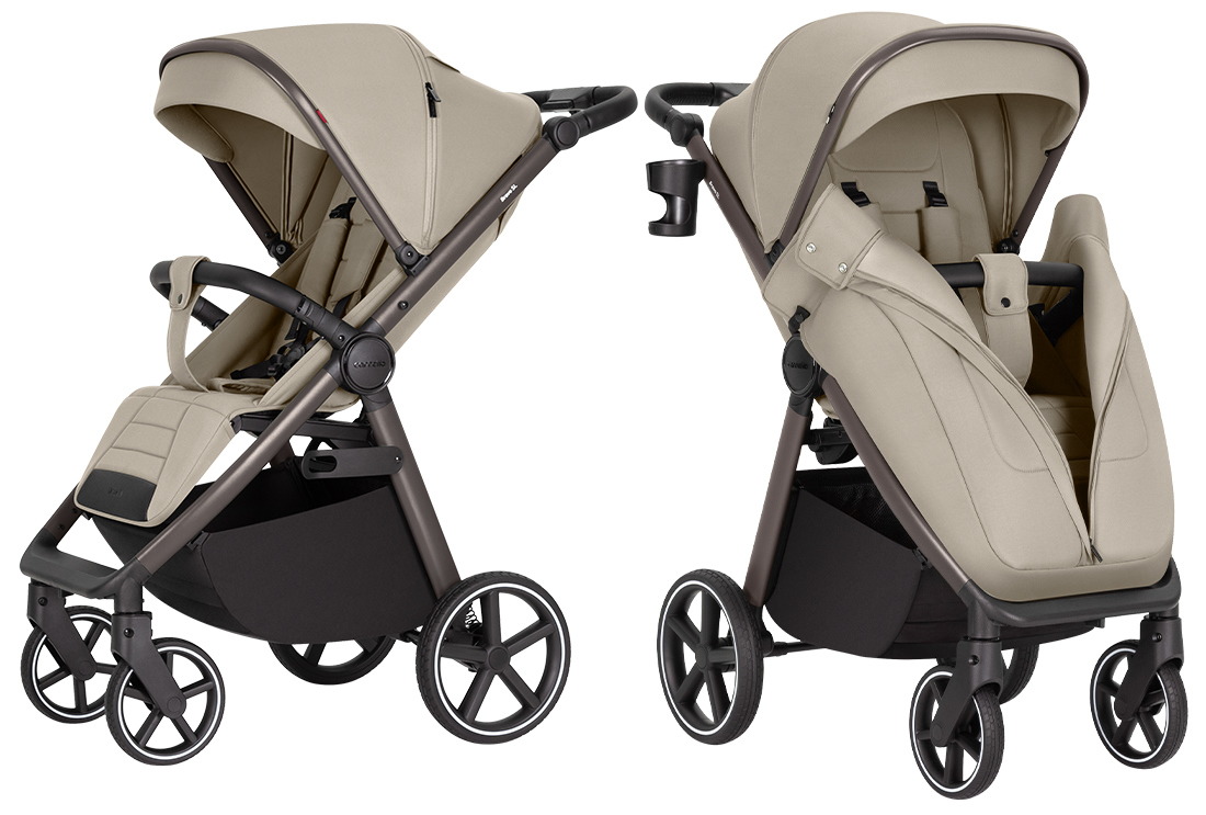 Прогулочная коляска Carrello Bravo SL Deluxe CRL-5520 Shale Beige