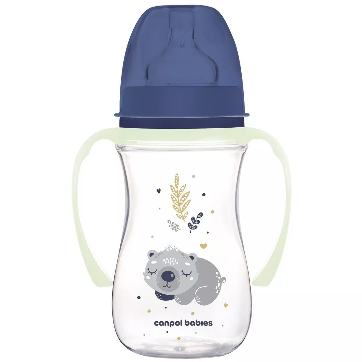 Бутылочка для кормления Canpol Babies Sleepy Koala c широким горлом 300 мл 35/238 голубой