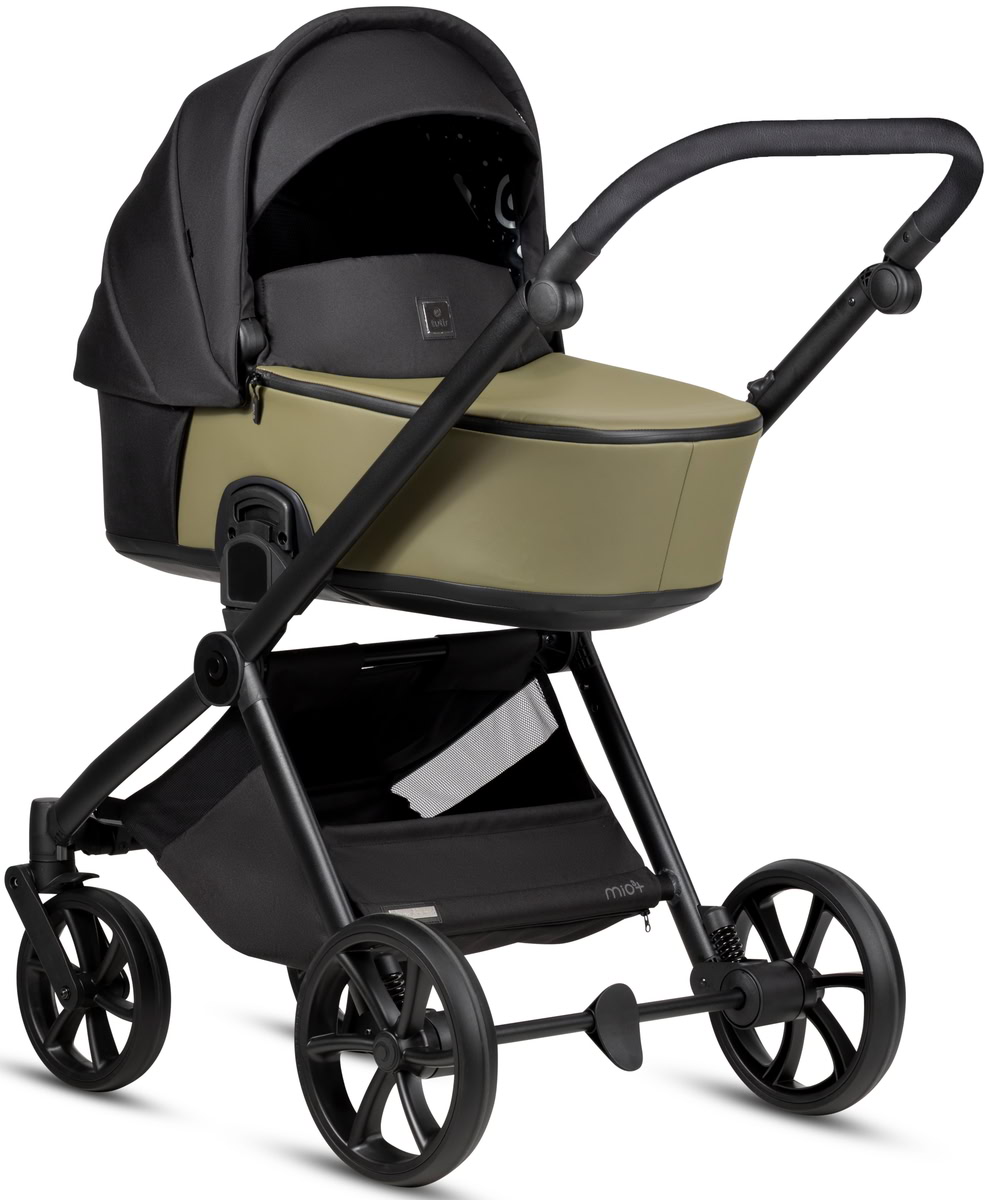Детская коляска Tutis Mio 3 Plus Leather New 2 в 1 1622025 Olive
