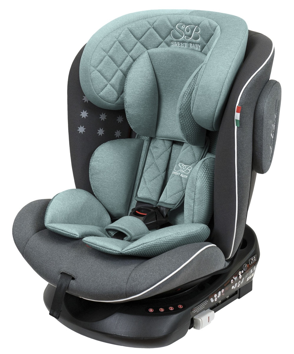 Автокресло Sweet Baby Crosstour 360 SPS Isofix grey/turquoise