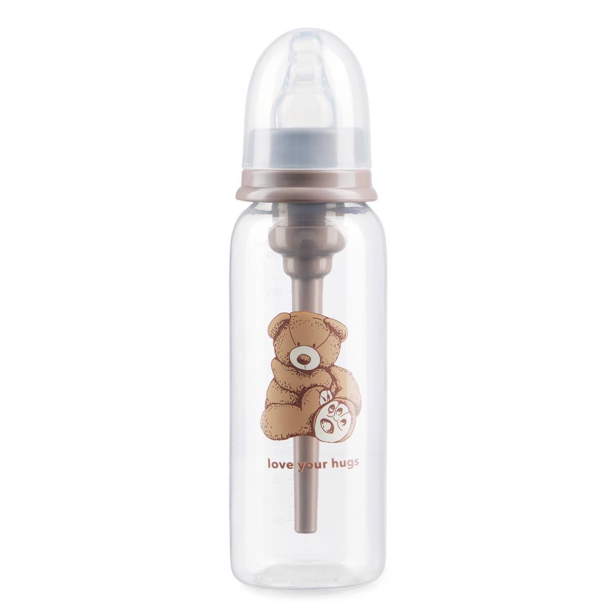 Бутылочка антиколиковая Happy Baby с силиконовой соской 250 мл 10015 bear