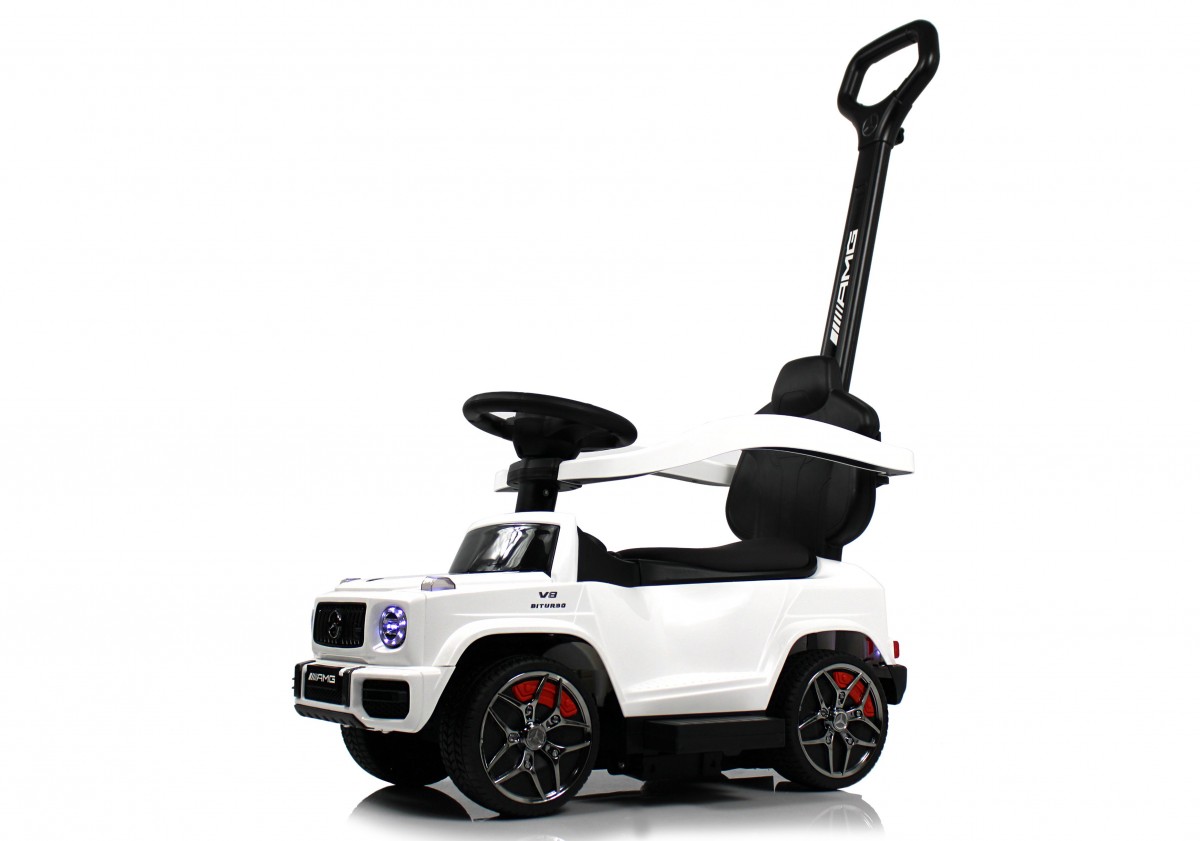 Детский толокар RiverToys Mercedes-Benz G63 Z001ZZ-B белый бриллиант