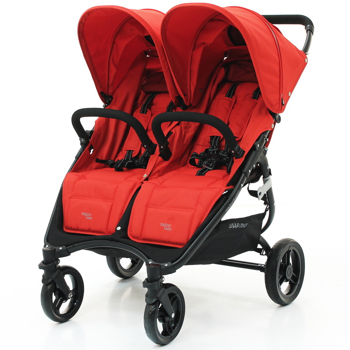 Прогулочная коляска для двойни Valco baby Snap Duo Fire Red