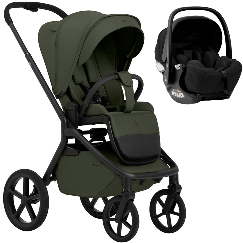 Прогулочная коляска Sweet Baby SBL Orso + автокресло Premier Black Dark Green
