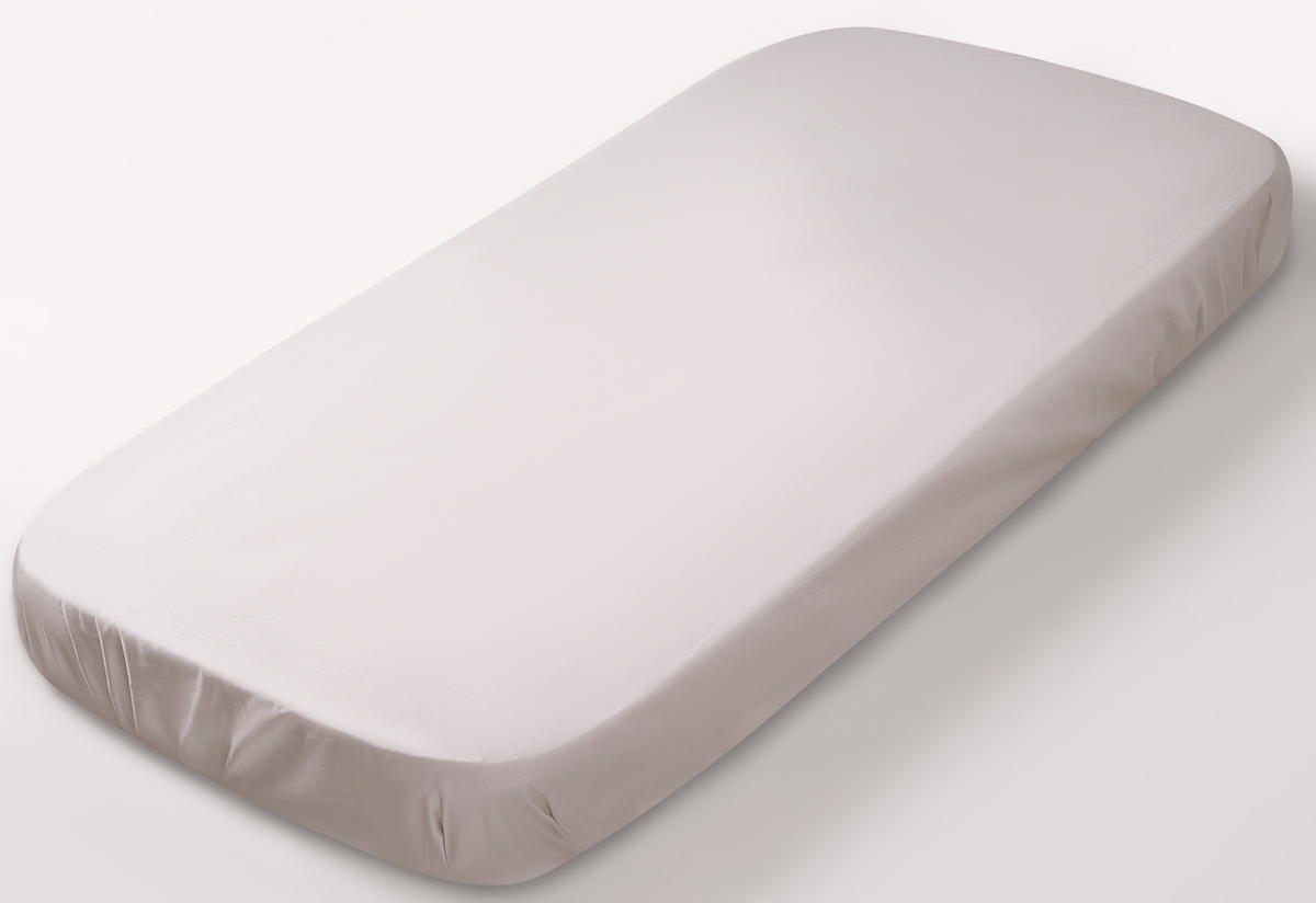 Простыня Perina Semi-oval на резинке ПР-С.145.70 Жемчужно-серый