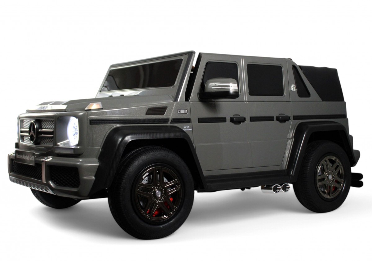 Детский электромобиль RiverToys Mercedes-Maybach G650 Landaulet M999MM GREY/серый