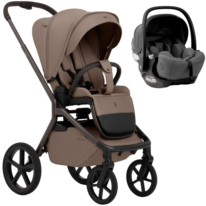 Прогулочная коляска Sweet Baby SBL Orso + автокресло Premier Grey Dark Beige