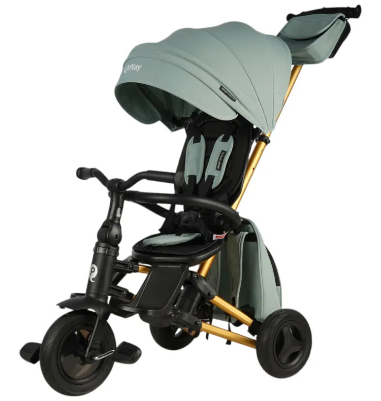 Велосипед трехколесный Qplay Rider SL S700-17 427530 Mint (Rub/Gold)