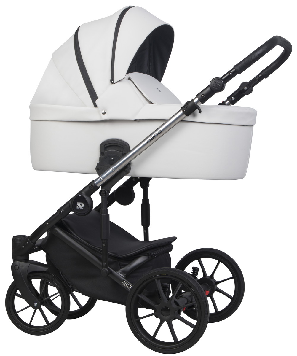 Детская коляска Riko Nano Thermo Ecco 2 в 1 02 White (белый)