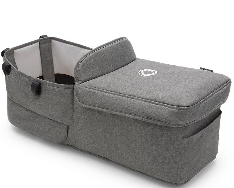 Люлька для коляски Bugaboo Donkey 5 bassinet fabric complete GTD Grey Melange 100005002