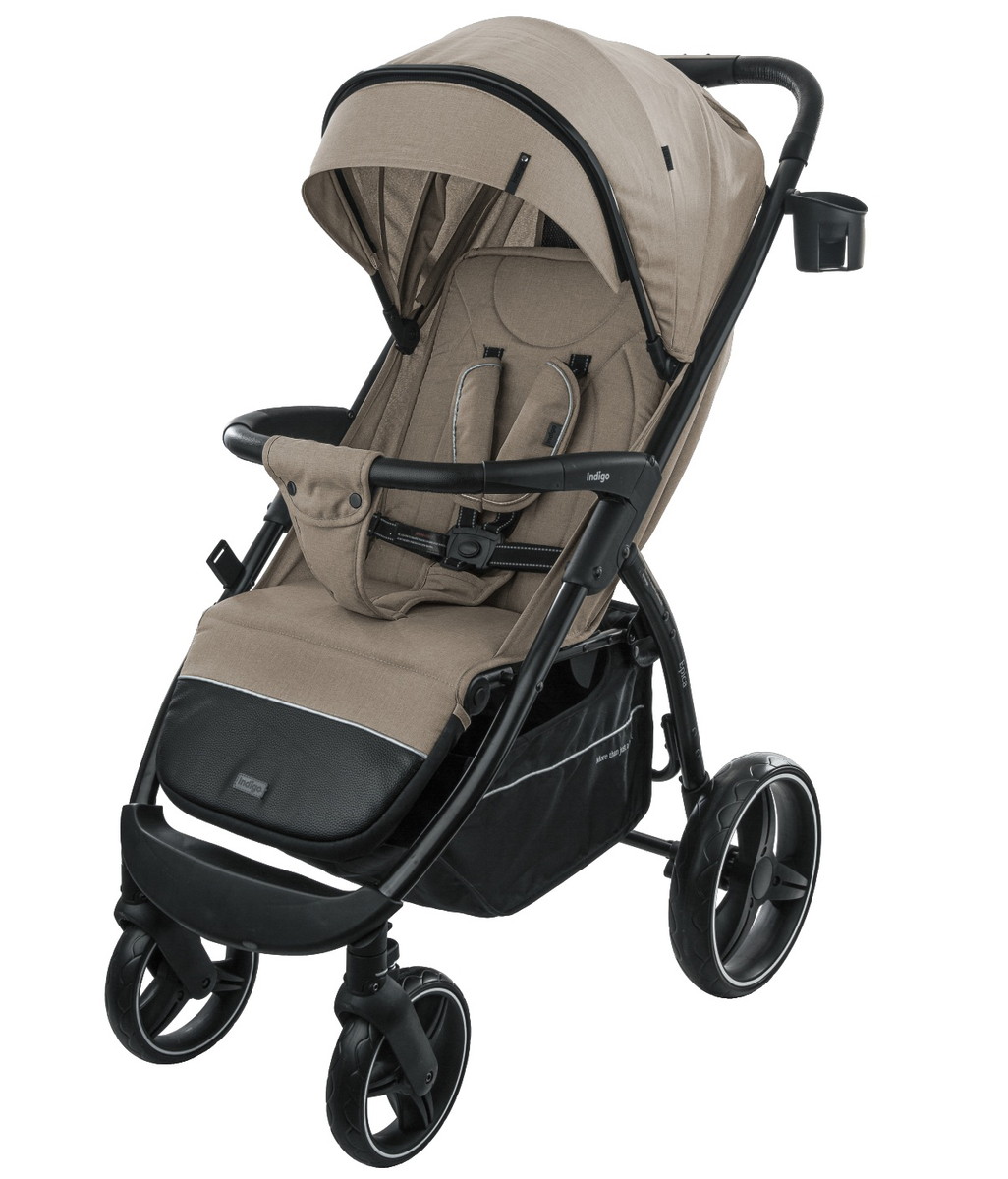 Детская прогулочная коляска Indigo Epica XL бежевый