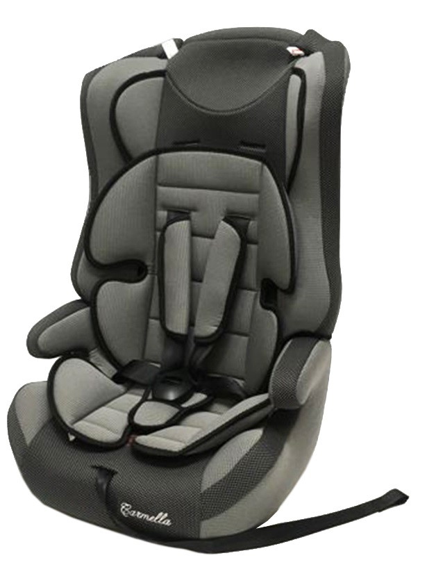 Автокресло-бустер Carmella RF 513 9-36кг 02 grey dot-black dot