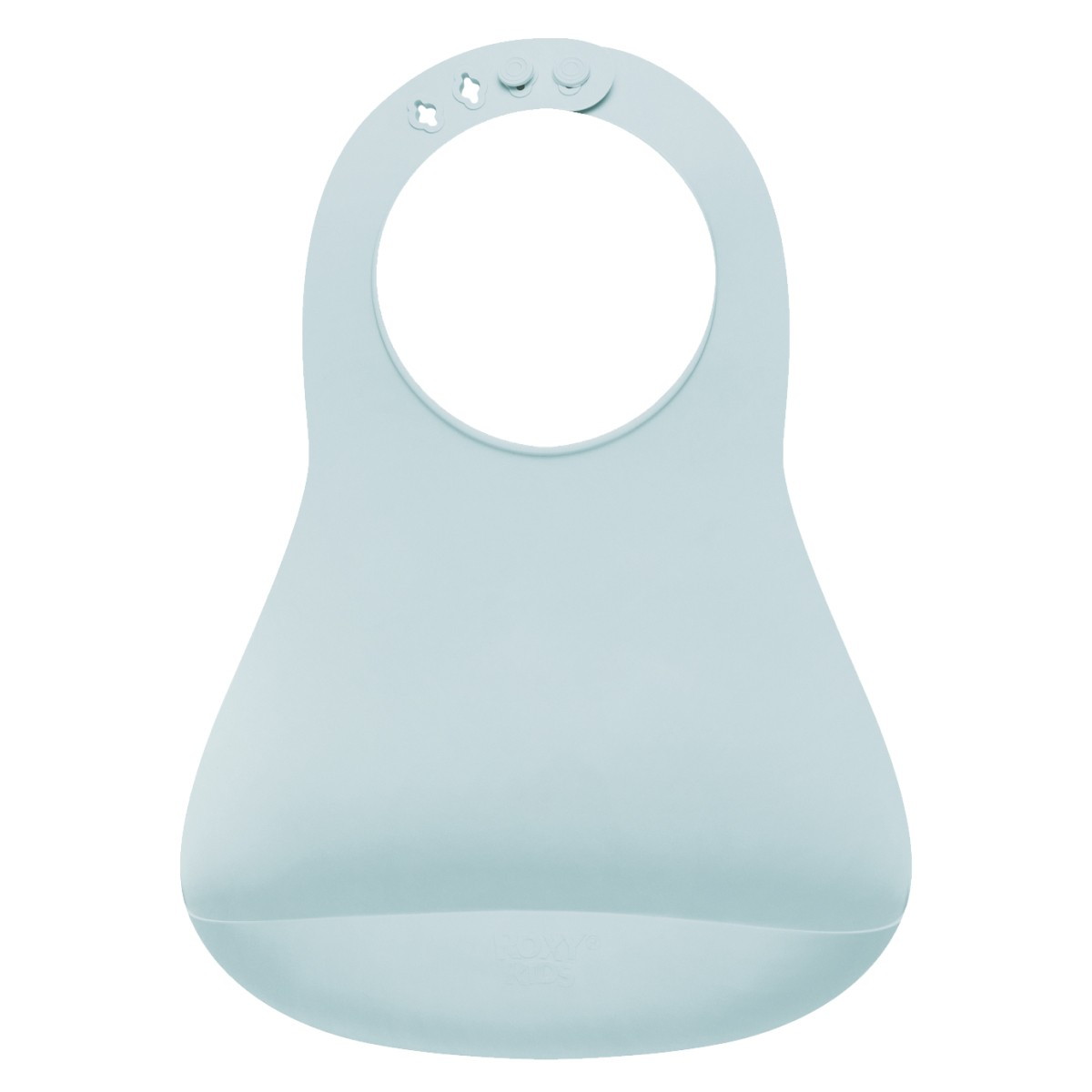 Нагрудник Roxy-Kids детский для кормления RBN-402AB Арктический голубой