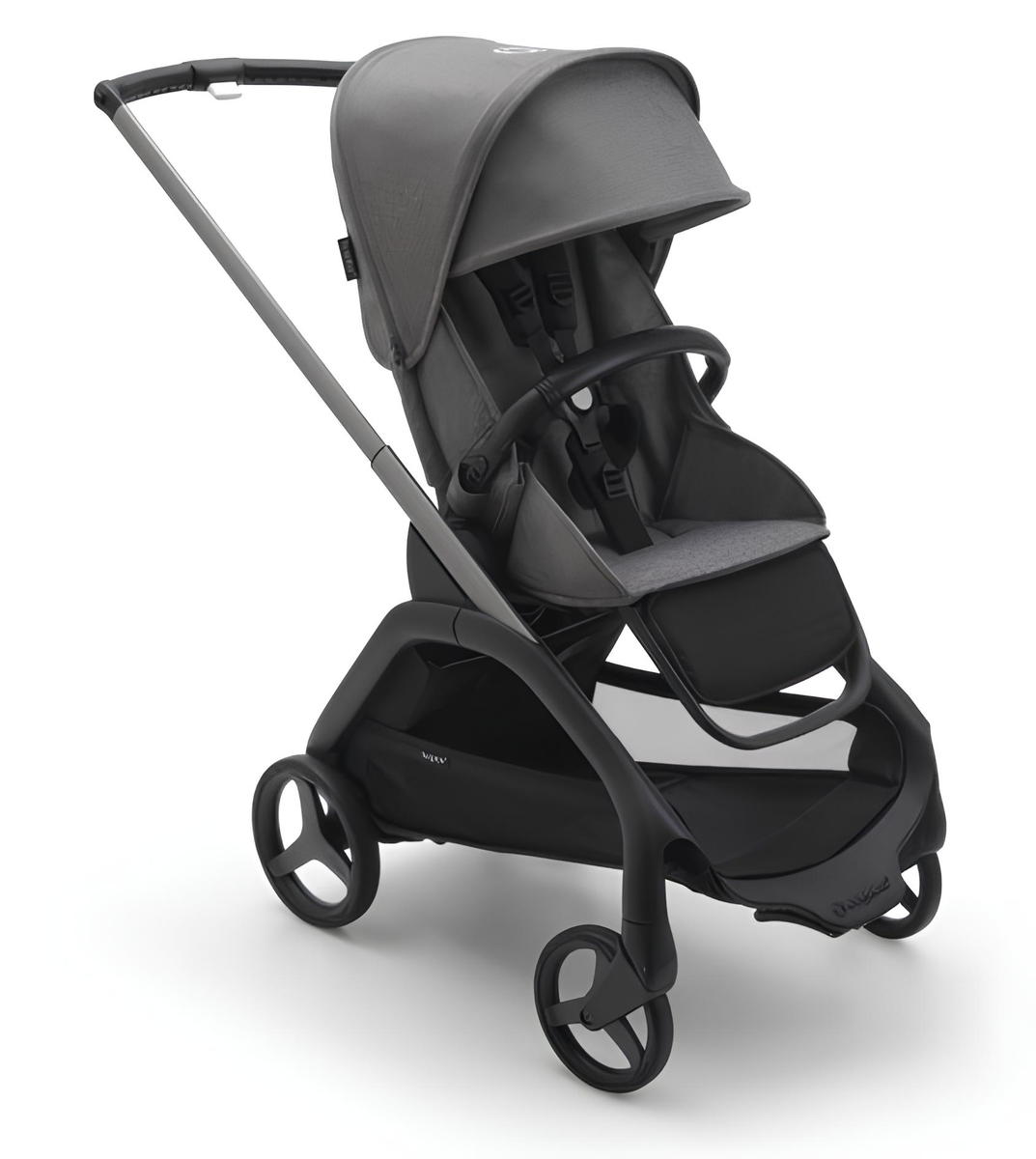 Прогулочная коляска Bugaboo Dragonfly complete Graphite/Grey Melange-Grey Melange