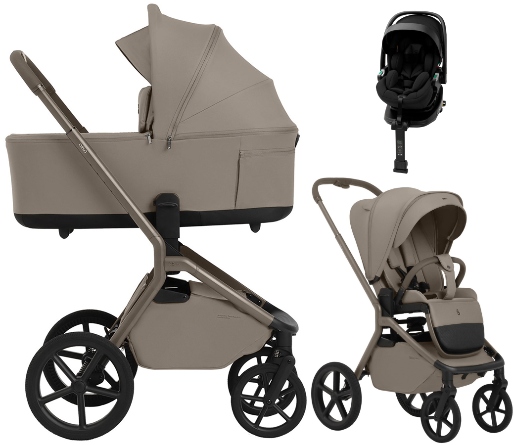 Коляска 4 в 1 Sweet Baby SBL Orso New + автокресло Premier Plus Black Beige Neo