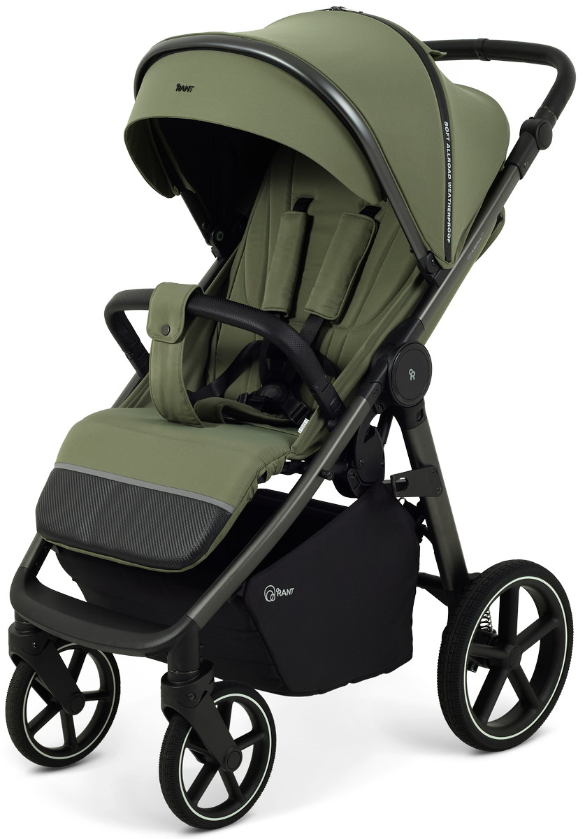 Детская прогулочная коляска Rant Caspia Soft 2026 Olive