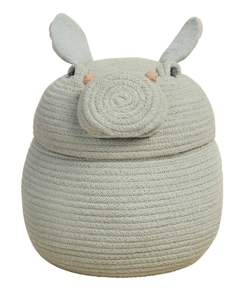 Корзина для игрушек Lorena Canals Бегемот Генри 25х30 см