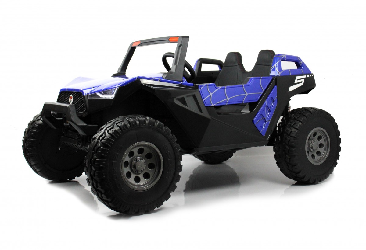 Детский электромобиль RiverToys Buggy 4WD A707АА синий Spider