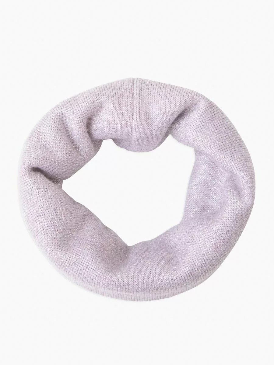 Снуд детский вязаный Amarobaby Pure Love Lady фиолетовый, размер до года