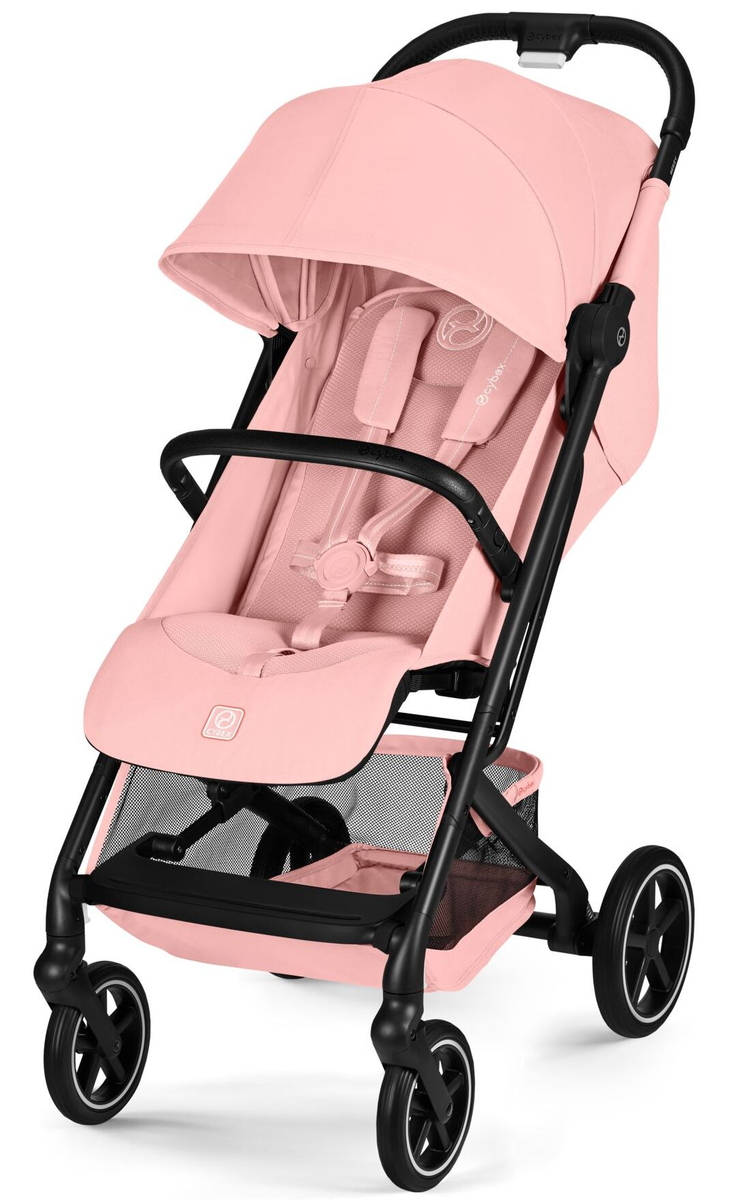 Прогулочная коляска Cybex Beezy 2026 Candy Pink с дождевиком
