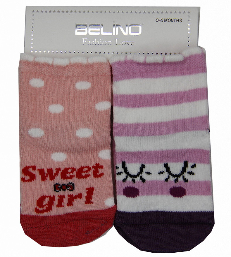 Носки Belino для девочки 2 пары 21000 J 10
