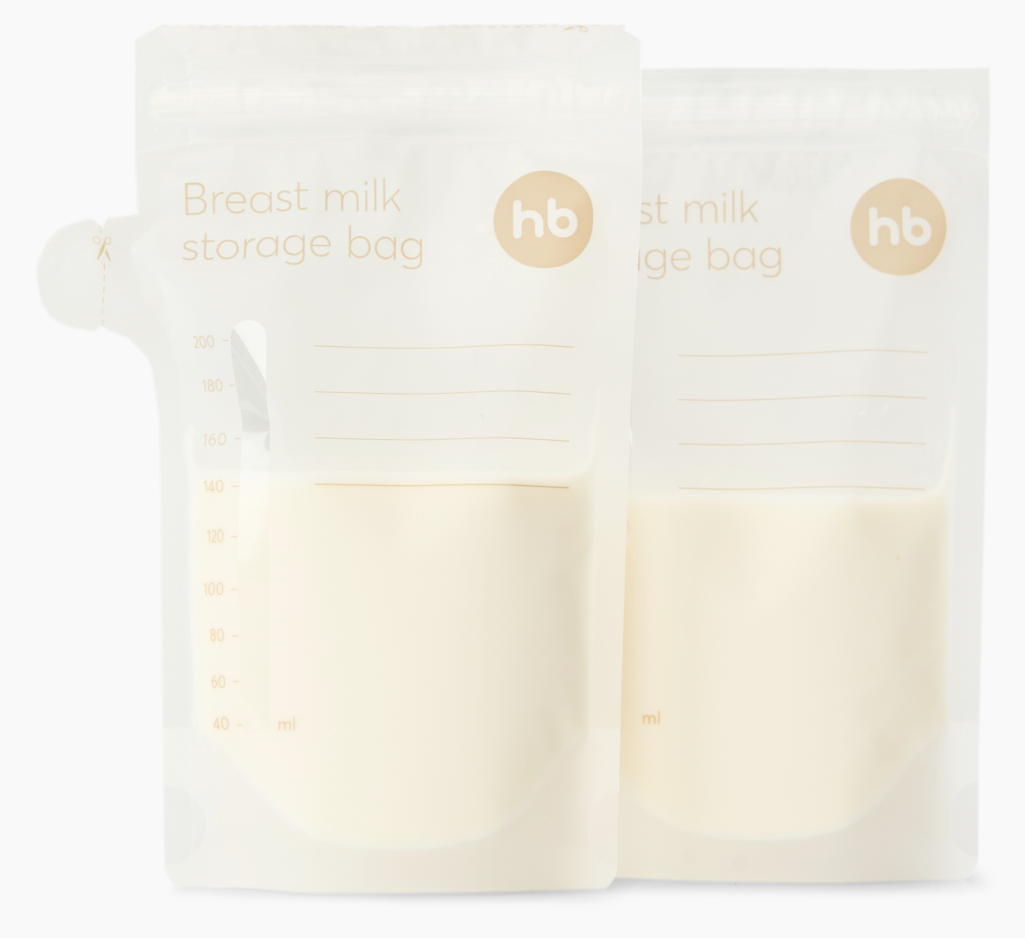 Пакеты для хранения грудного молока Happy baby 15068 new cappuccino