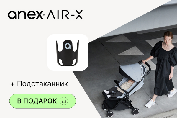 Подарки при покупке коляски ANEX AIR-X