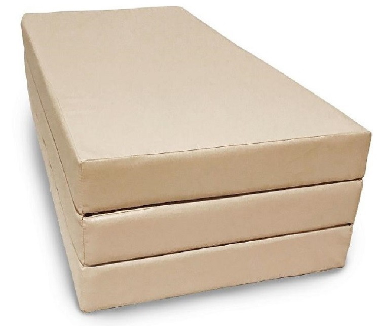 Мат КМС № 4 складной, 100х50х10 см бежевый